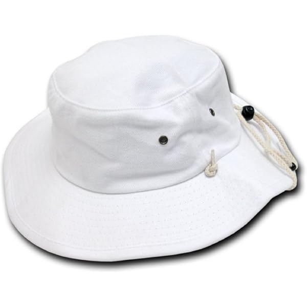 Paisley Bandana Print 100% Cotton Bucket Hat - RED - L-XL at